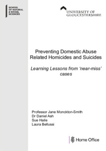Preventing Domestic Abuse Related Homicides and Suicides: Learning ...
