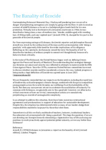 The Banality of Ecocide - Research Repository