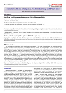 Artificial Intelligence and Corporate Digital Responsibility - Research ...